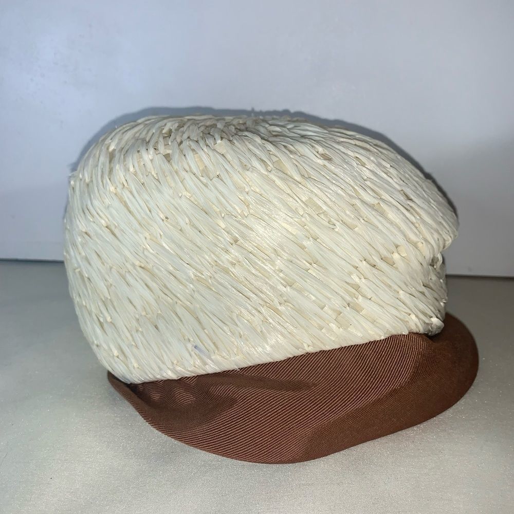 Miss Dior Vintage Straw Bucket Hat